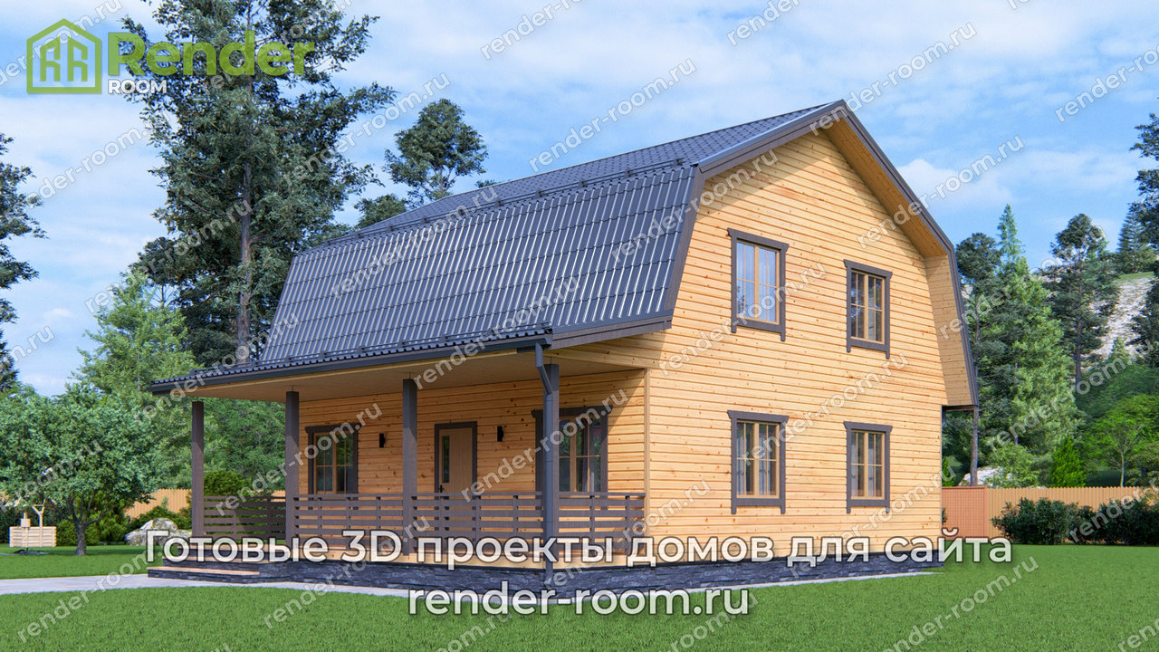 Проект 9х9 метров, площадью 126,4 м2