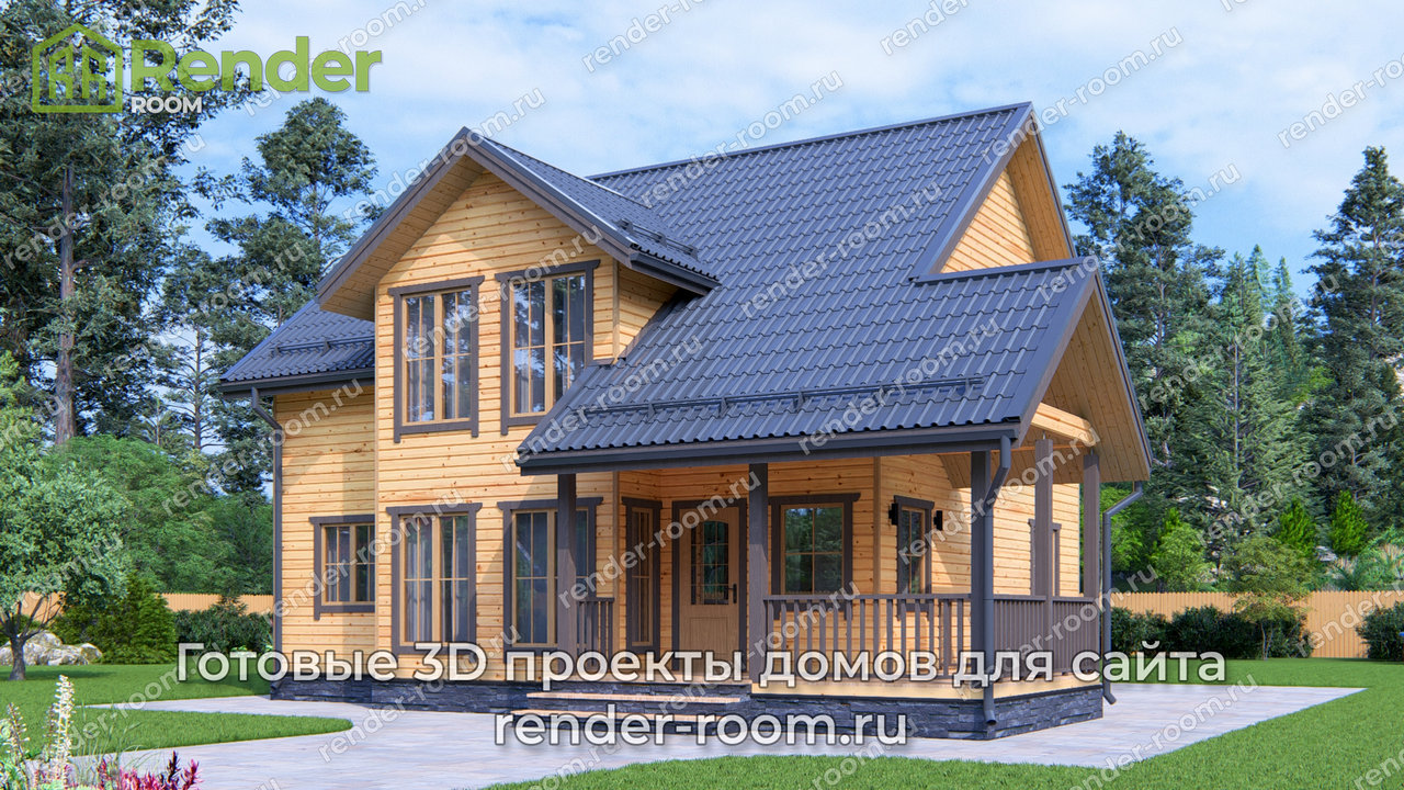 Проект 9х10 метров, площадью 139,54 м2