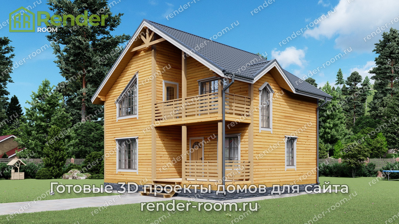 Проект 8х9 метров, площадью 106 м2