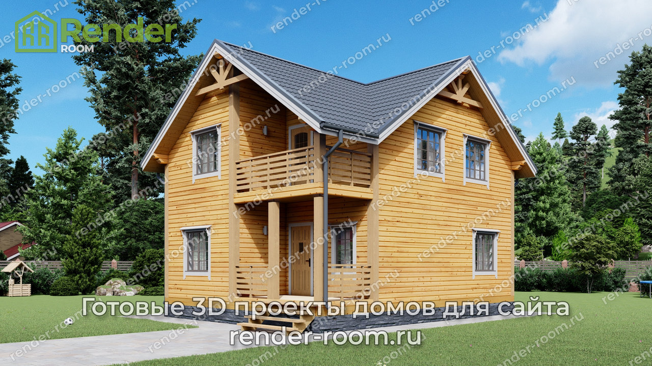 Проект 7х9 метров, площадью 92 м2