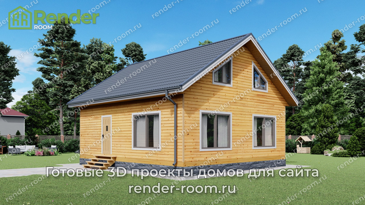 Проект 8х9 метров, площадью 109 м2