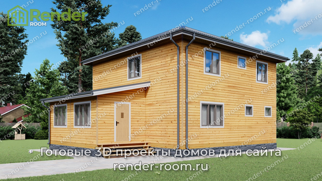 Проект 9х12 метров, площадью 154 м2