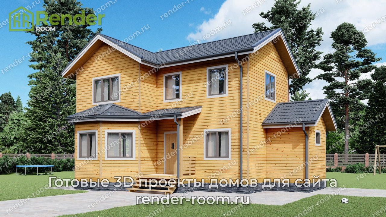 Проект 7х11 метров, площадью 97 м2