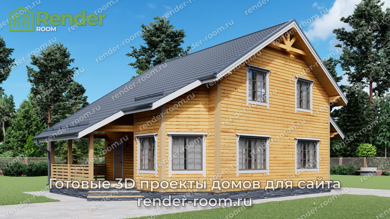 Проект 9х12 метров, площадью 139 м2