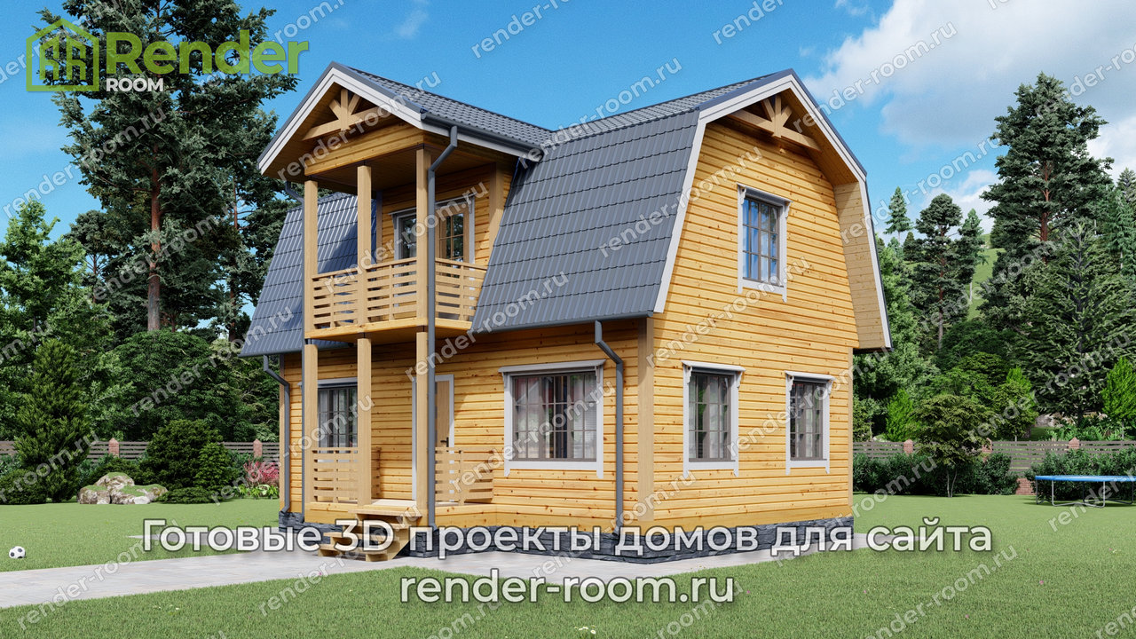 Проект 6х9 метров, площадью 85 м2