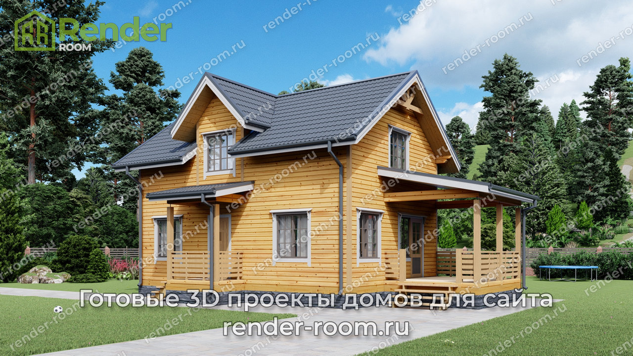 Проект 6х9 метров, площадью 95 м2