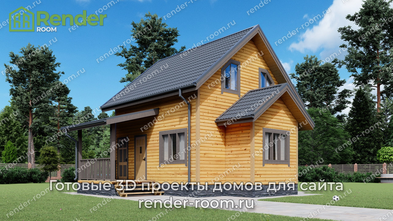 Проект 6х9 метров, площадью 67,63 м2