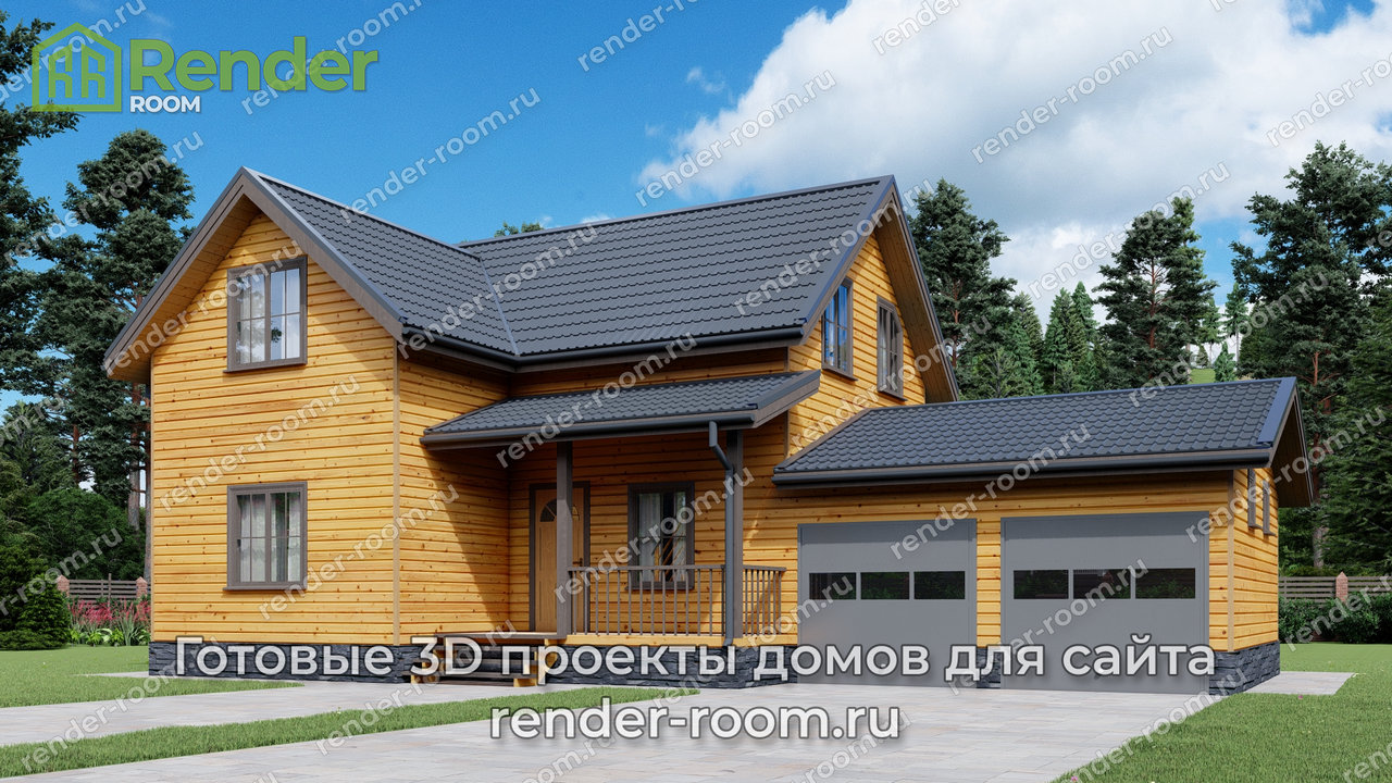 Проект 8х15 метров, площадью 111,66 м2