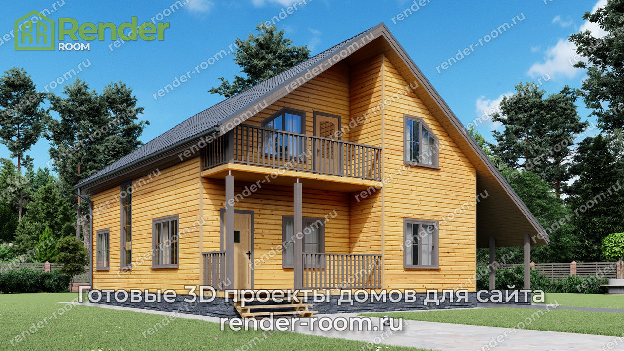 Проект 11х12 метров, площадью 174,93 м2