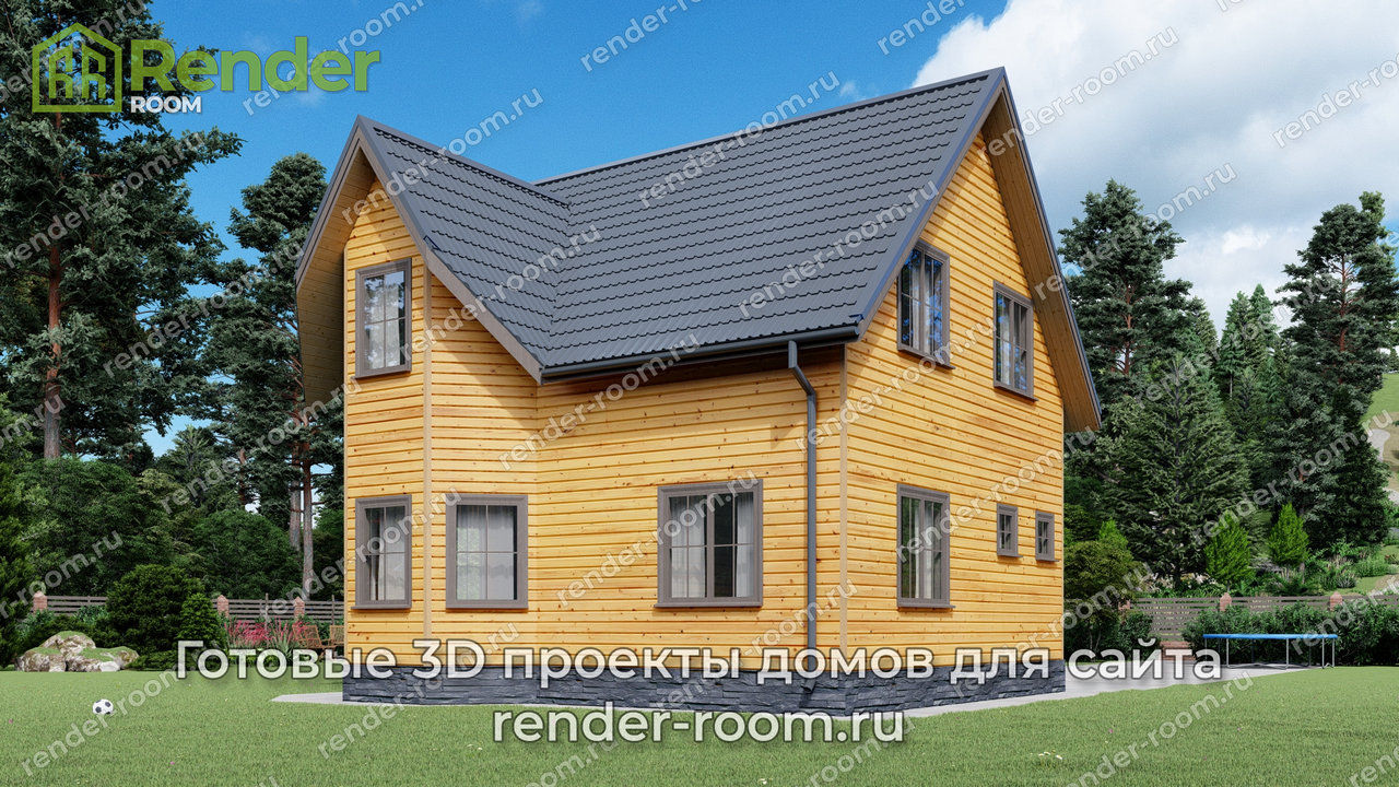 Проект 8х8 метров, площадью 100,2 м2