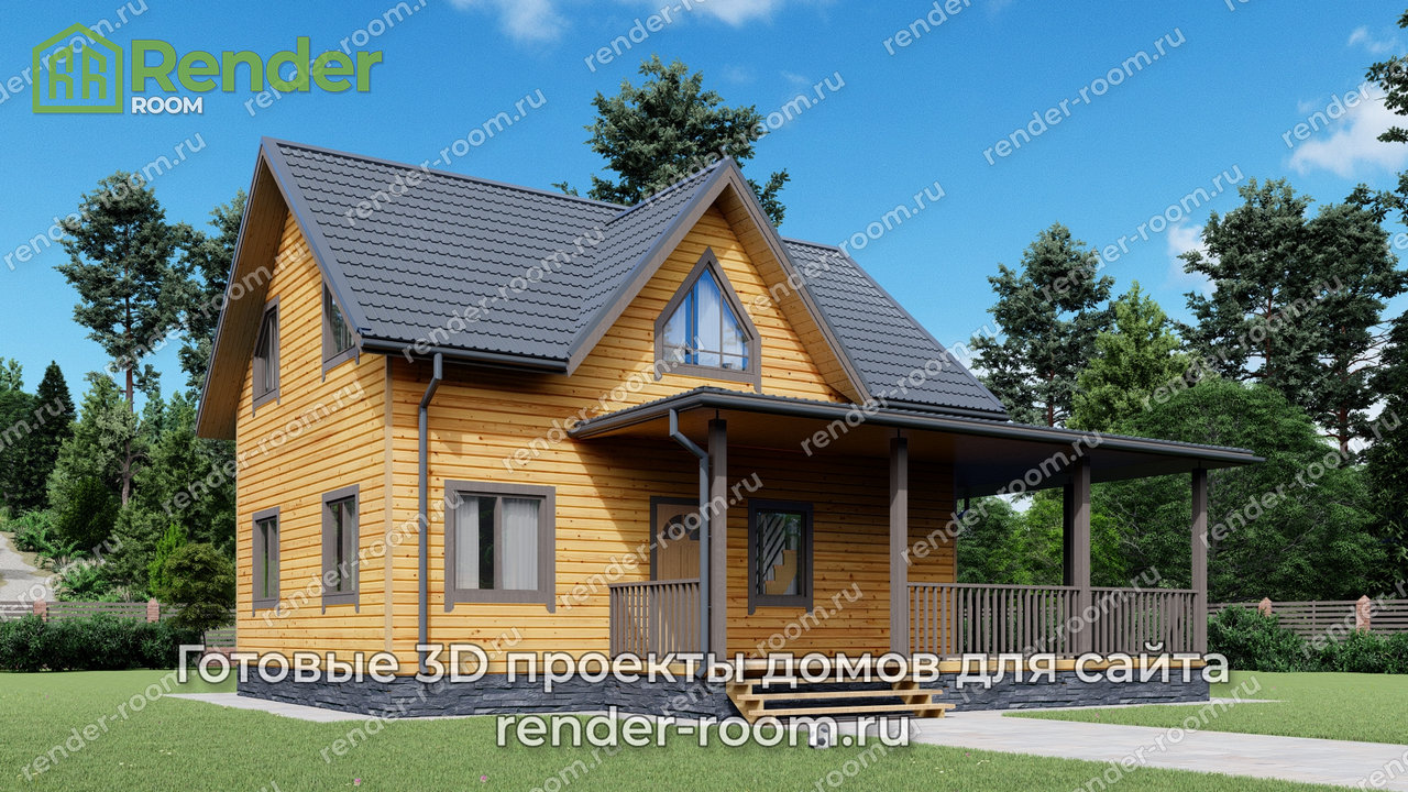 Проект 7х9 метров, площадью 108 м2