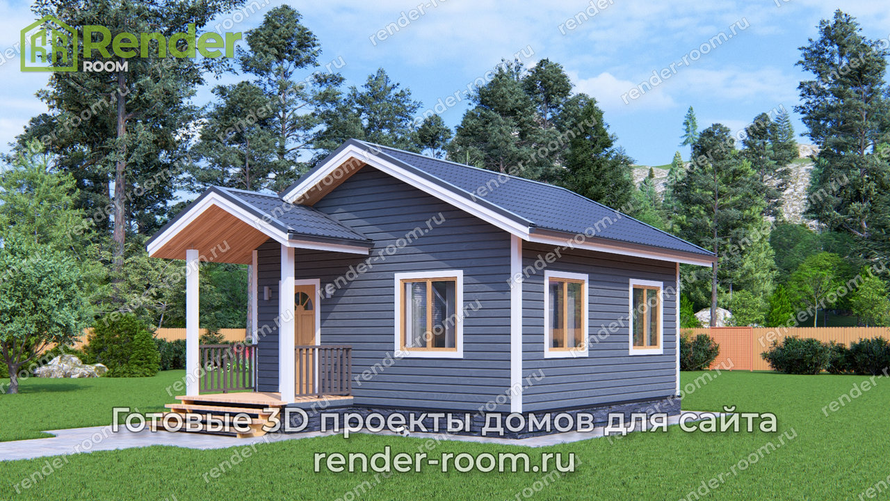 Проект 6х6 метров, площадью 31 м2