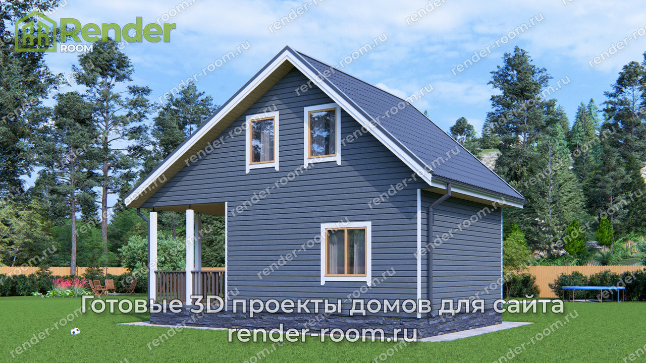 Проект 6х9 метров, площадью 50 м2